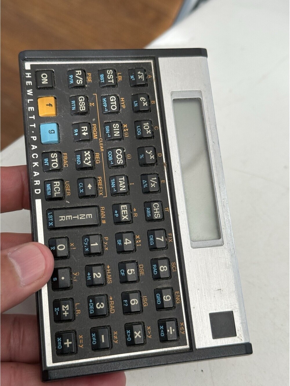 Hewlett Packard HP 11C Financial Calculator - Needs Batttery , Read Description